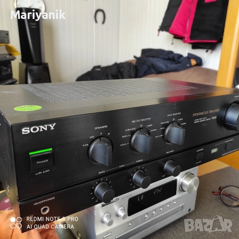 SONY TA- F220, снимка 4 - Ресийвъри, усилватели, смесителни пултове - 53535916