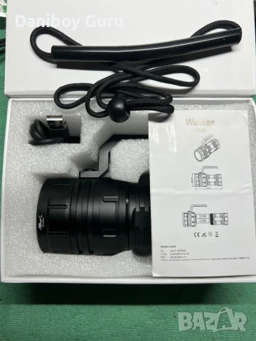 Фенерче за гмуркане Wurkkos DL06 Max 15000 лумена, 100° ъгъл на лъча, 6 LED диода, водоустойчиво, снимка 13 - Екипировка - 50965675