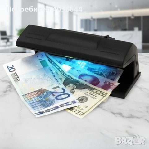 Детектор за банкноти 318, UV фенер, 220VAC, 4W, снимка 2 - Друга електроника - 53471966