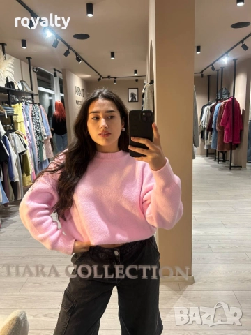 Розова Дамска Блуза , снимка 3 - Блузи с дълъг ръкав и пуловери - 52884947