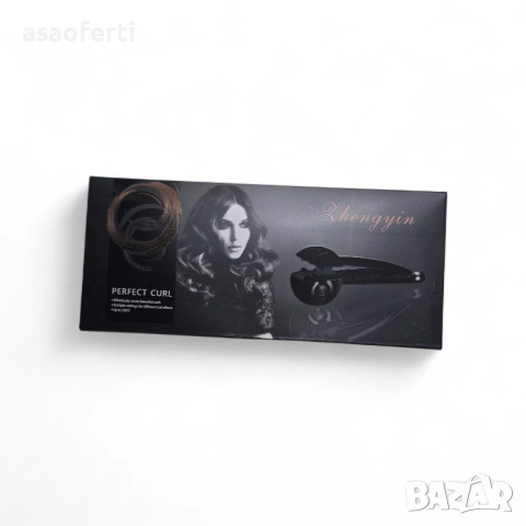 Автоматична маша за къдрене Zhengyin Perfect Curl – Керамична технология, снимка 3 - Маши за коса - 53384344