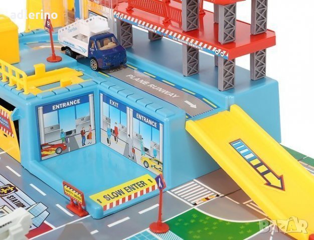 Игра Летище, детска игра летище, авио игра за деца, конструктор летище, снимка 4 - Влакчета, самолети, хеликоптери - 34312756