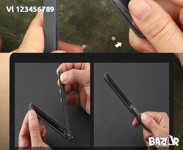 Сгъваем джобен нож M390 - 78х194, снимка 3 - Ножове - 52122462