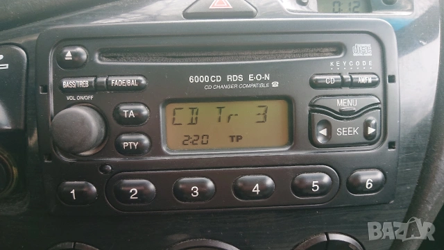 Работещо CD ford 6000 RSD фокус, мондео, фиеста, галакси, транзит и други фордове до 2004год. , снимка 6 - Аксесоари и консумативи - 53370273