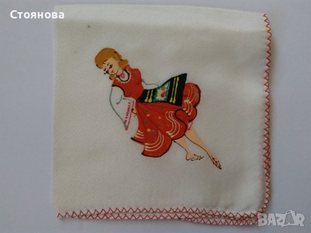 Колекционерски копринени рисувани дамски кърпички, снимка 2 - Колекции - 36716949