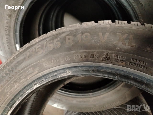 4бр. зимни гуми 235/55/19 Continental , снимка 12 - Гуми и джанти - 52504672