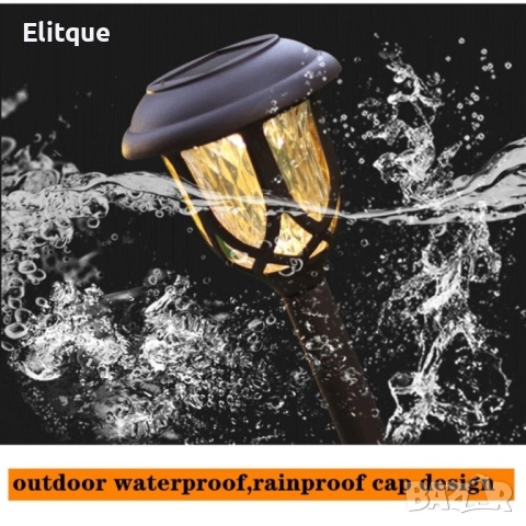 Соларна лампа за градина "уникален дизайн и визия" модел 2024 - 1 бр, снимка 9 - Други стоки за дома - 52869543