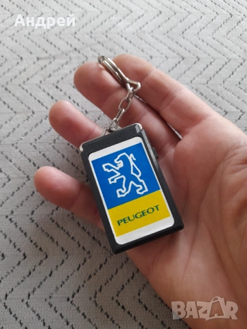 Стар ключодържател Peugeot,Echo Key, снимка 2 - Други ценни предмети - 53020857