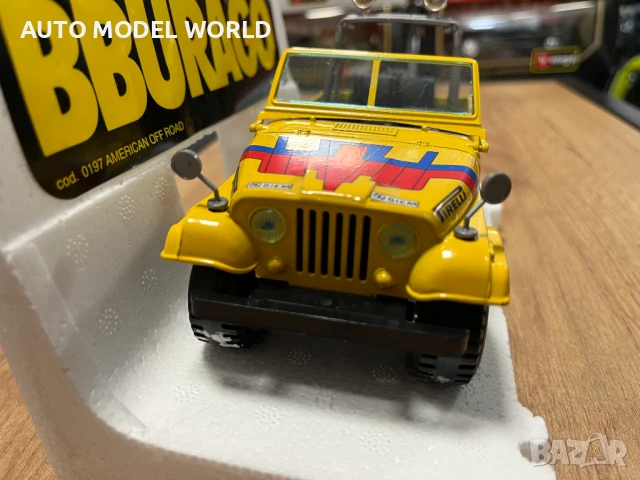 Метална колекционерска количкa BBURAGO AMERICAN OFFROAD мащаб 1:24, снимка 4 - Колекции - 50885247