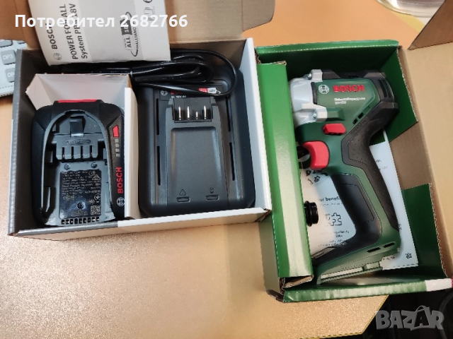 акумулаторен гайковерт bosch 18v-350, снимка 3 - Други инструменти - 51921715