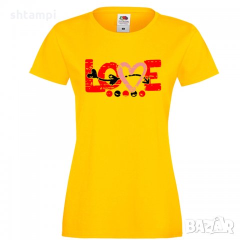Дамска тениска Love Grunge 1, снимка 10 - Тениски - 35552187