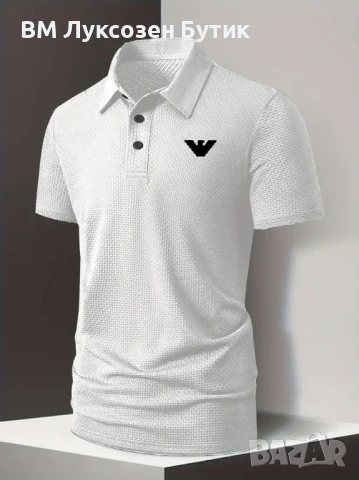 👔🔥 МЪЖКА ПОЛО ТЕНИСКА ARMANI – КЛАСА ЗА АЛФА МЪЖЕ 🔥👔