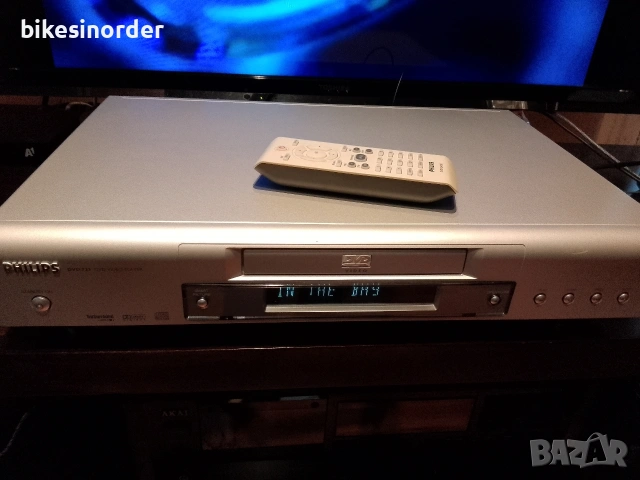 PHILIPS DVD723 плейър като нов с дистанционно , снимка 6 - Декове - 53247687