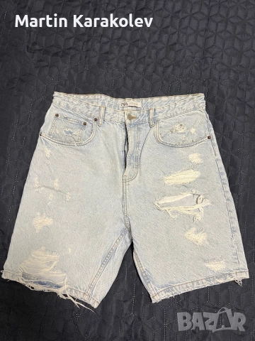 Къси дънки на Zara