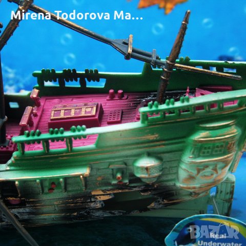 Аквариум Декорация въздушно движение на частите кораб за помпа, снимка 14 - Оборудване за аквариуми - 35522750