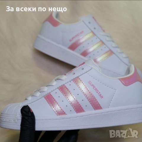 Adidas Superstar Дамски Маратонки С Кутия👟Дамски Спортни Обувки - 3 Цвята Код S90, снимка 7 - Маратонки - 52417337
