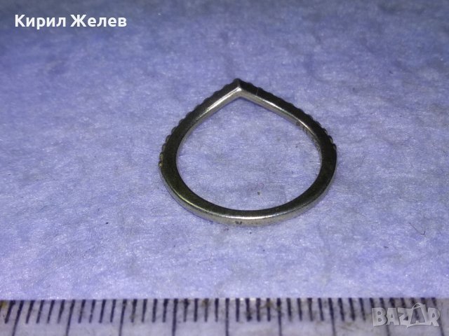 PANDORA P 11 S925 ALE 52 Марков ФИН СРЕБЪРЕН БУТИКОВ АРТ ПРЪСТЕН СРЕБРО 925 ПАНДОРА 40317, снимка 9 - Пръстени - 43226925