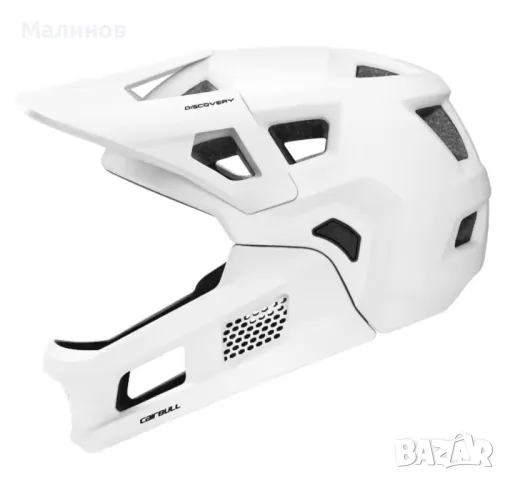 Каска за велосипед, fullface каска, каска половинка, mtb каска, фулфейс каска, лека делима каска, снимка 6 - Велосипеди - 49873232