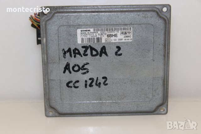 Моторен компютър ECU Mazda 2 (2002-2008г.) 4S61-12A650-SE / 4S6112A650SE / S120977015G / SIM210