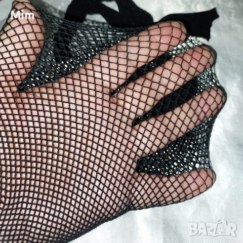 L/2XL  Черен чорапогащник средна мрежа , снимка 4 - Бельо - 44051031