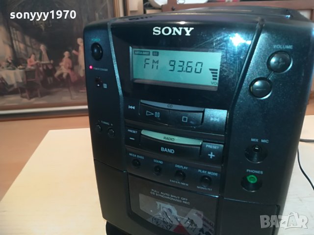 sony rmc-212 cd/deck/tuner/amplifier, снимка 11 - Аудиосистеми - 28407001