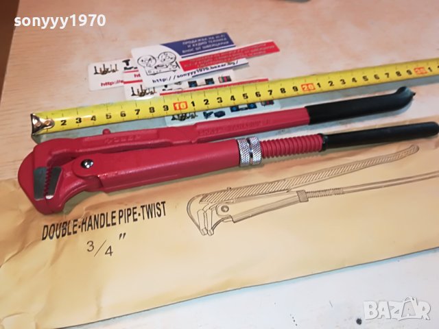 ТРЪБЕН КЛЮЧ 3/4 НОВ 0505231644, снимка 3 - Ключове - 40602518