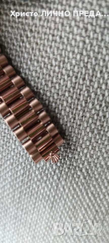 Новогодишна промоция!Rolex Day-Date Oyster 40 mm Everose gold 228235 UNISEX, снимка 13 - Мъжки - 52899781