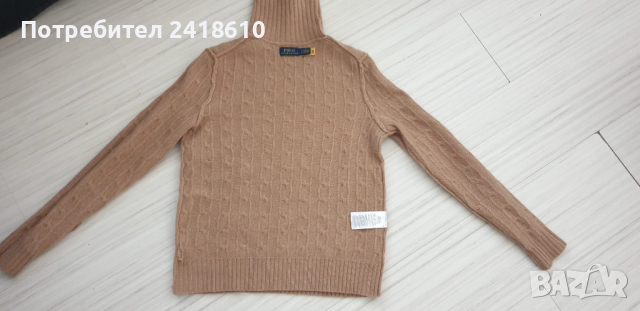 POLO Ralph Lauren Cable Wool / Cashmere Knit Womens Size S НОВО! ОРИГИНАЛ! Дамски Поло Пуловер !, снимка 9 - Блузи с дълъг ръкав и пуловери - 51706563