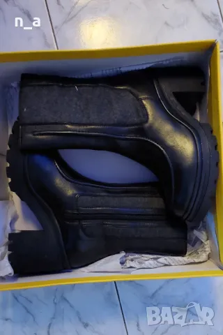 Боти Salamander 38 номер, естествена кожа, снимка 6 - Дамски боти - 49026327