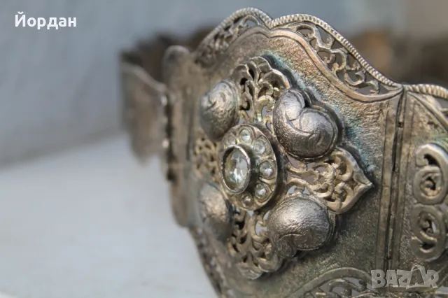 Сребърен колан, снимка 13 - Антикварни и старинни предмети - 48297137