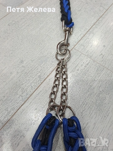 Комплект повод и нашийник за куче, снимка 3 - За кучета - 53418320