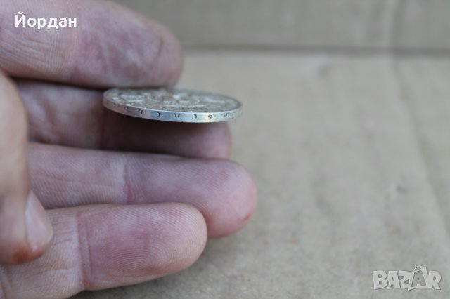 Монета 25 шилинга 1956г, снимка 2 - Нумизматика и бонистика - 37381563