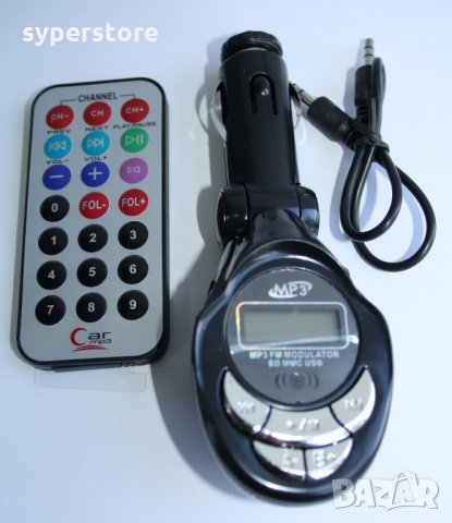 FM трансмитер/модулатор 007T MP3 Player, снимка 4 - MP3 и MP4 плеъри - 8004793