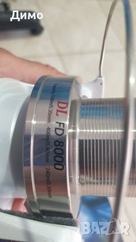 Шаранджийска макара SILSTAR 8000 стоп лагер метална, снимка 3 - Макари - 37948264