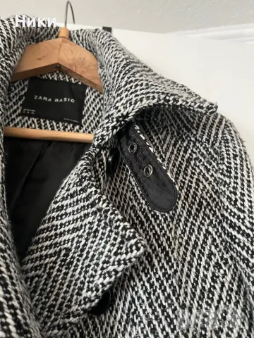 ZARA BASIC-дамско палто, снимка 4 - Палта, манта - 49360509
