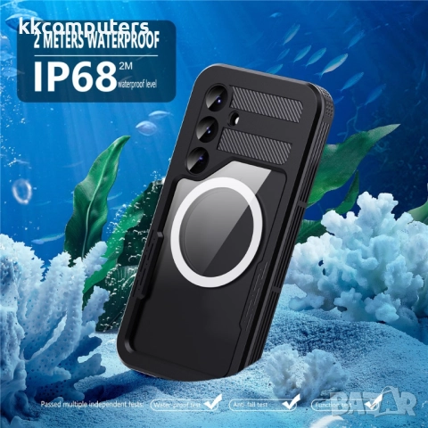Водоустойчив калъф REDPEPPER FS Series за Samsung Galaxy S25 – IP68 защита, удароустойчив и съвмести, снимка 3 - Калъфи, кейсове - 52238044