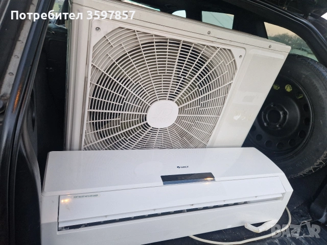 Инверторен Климатик Gree 18 работещ , снимка 3 - Климатици - 53105166