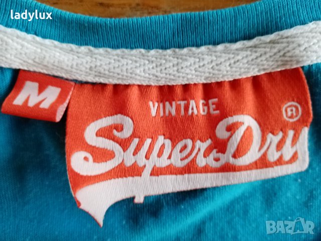 Super Dry Vintage, Размер М. Код 1364, снимка 4 - Тениски - 33568385