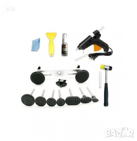 Комплект за изправяне на вдлъбнатини, Алуминиев, снимка 3 - Аксесоари и консумативи - 33134912