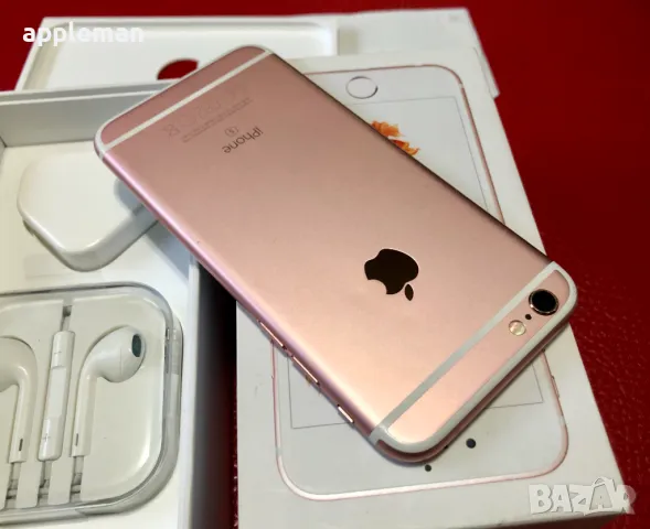 Apple iPhone 6s 16Gb rose Фабрично отключен, снимка 4 - Apple iPhone - 47078956