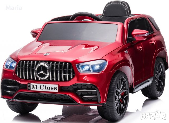 Акумулаторен джип Mercedes GLE53 4X4 (M-CLASS) Licensed 12V батерия, снимка 5 - Детски велосипеди, триколки и коли - 37014421