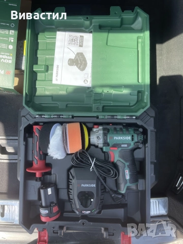 Нови инструменти Парксайд черни и зелени Parkside Performance, снимка 9 - Винтоверти - 52330190