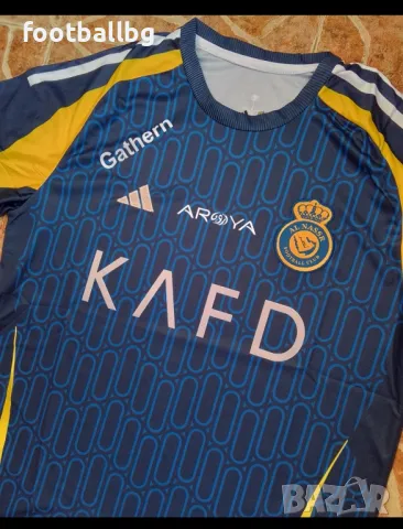 CR7 💙⚽️ мъжка футболна тениска Ал Насър , снимка 2 - Футбол - 29497948