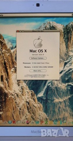 Macbook 13 инча 2 ядрен HDD 320 GB, снимка 3 - Лаптопи за дома - 44000985