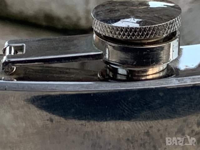 Метална флашка за алкохол Jim Beam, снимка 2 - Други - 39246724
