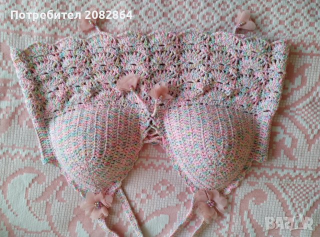 Бюстие меланж с цветя , снимка 3 - Корсети, бюстиета, топове - 39790895