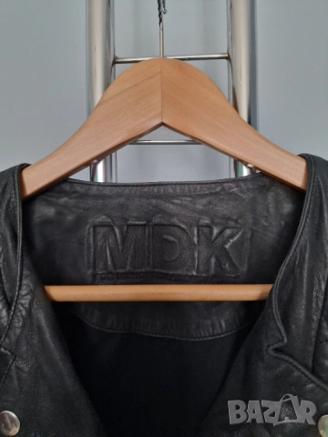 Страхотно дамско кожено яке MDK размер 38 , естествена кожа,, снимка 17 - Якета - 52475395