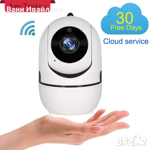 Wi-fi камера с облак, снимка 4 - HD камери - 47896425