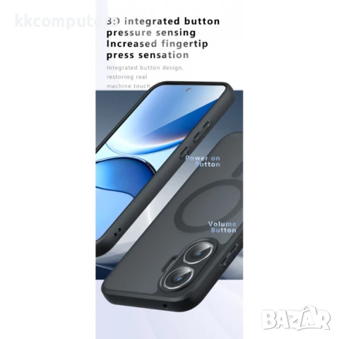 Xiaomi Poco F7 5G / Redmi Turbo 4 Pro 5G PC + TPU/ MagSafe Удароустойчив Калъф и Протектор, снимка 10 - Калъфи, кейсове - 50809740