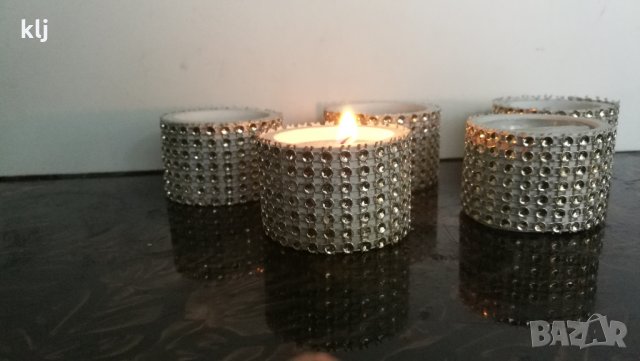 Свещници за чаени свещи, снимка 5 - Статуетки - 27714303